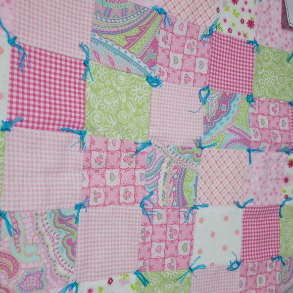 Patchwork Baby Doll Quilt 18 Inch Doll Handmade Heirloom Quality - Picture 7 of 7